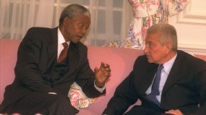 two older statesmen Weitzman and Mandela